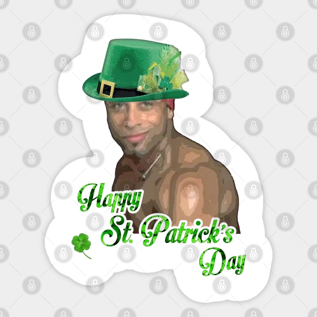 Ricardo Milos - Happy St. Patrick's Day Sticker by giovanniiiii